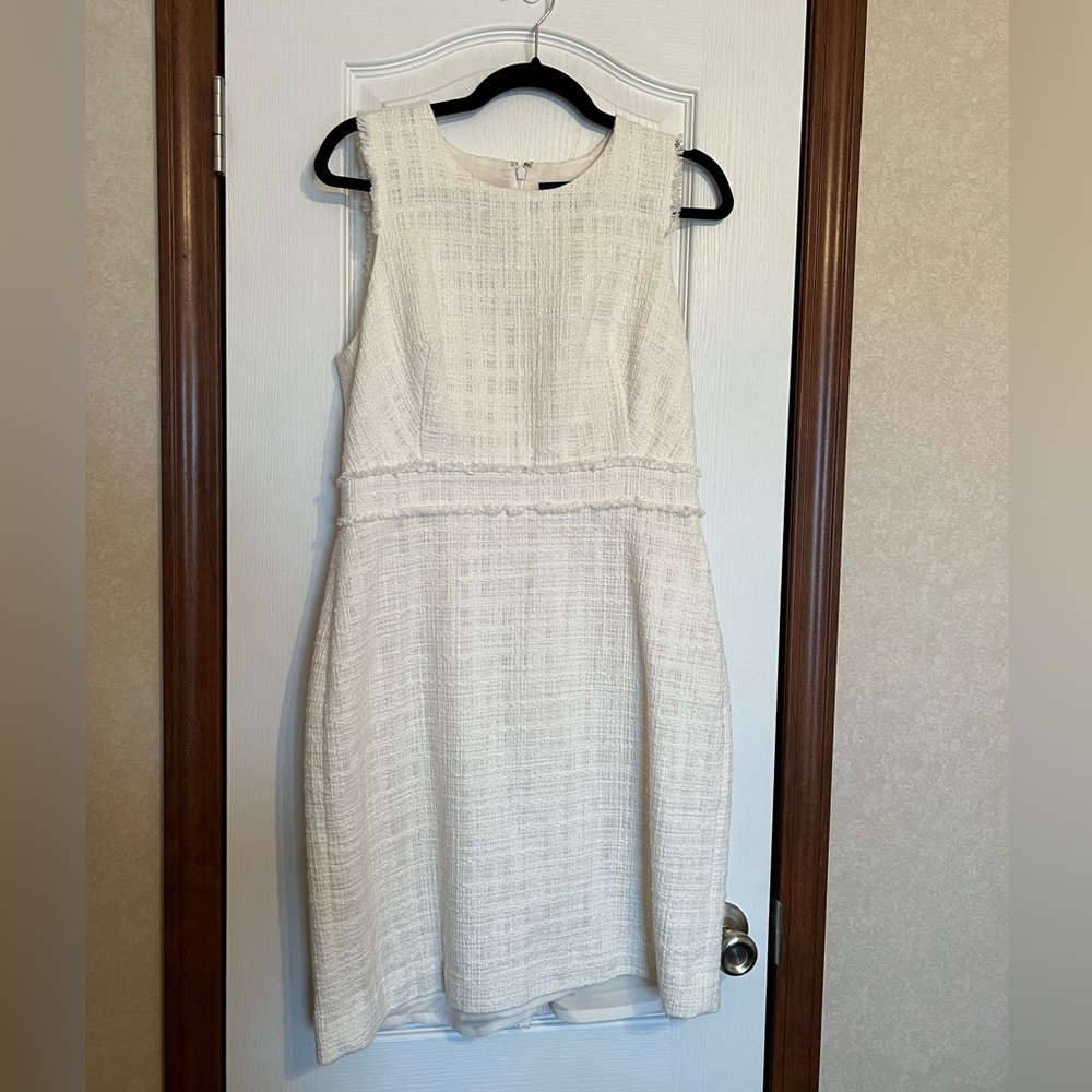 J.Crew Sleeveless Sheath Dress in Tweed